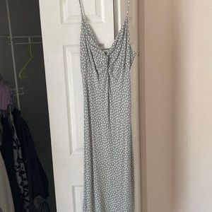 Abercrombie midi length cross front dress